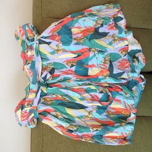 High rise jungle shorts with pockets